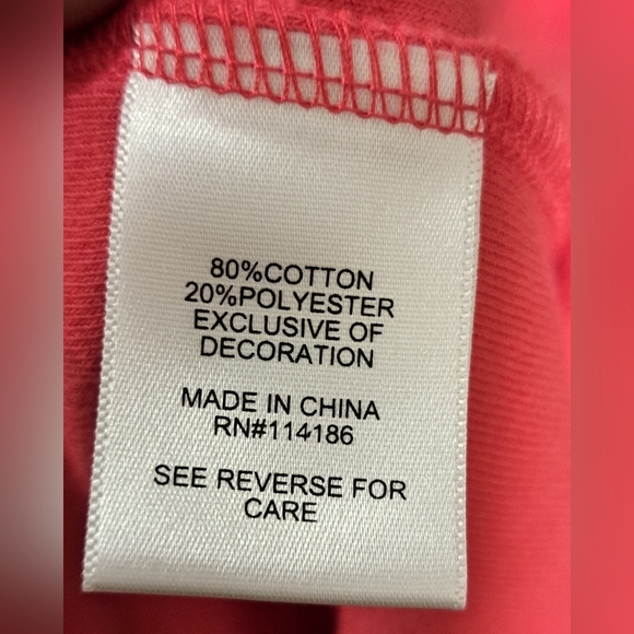 Vintage Y2K Juicy Couture Neon Pink Cotton Terry Cloth Jogger Short Set SZ XL - Picture 9 of 9